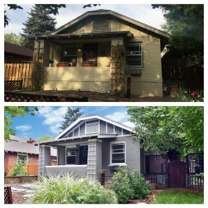 Paint Denver House Painting Before and After Brick Home Denver