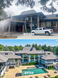 large mansion in colorado before and after photos