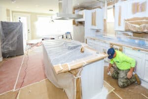 white Kitchen Cabinet Painting